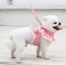 Load image into Gallery viewer, Flower dog harness
