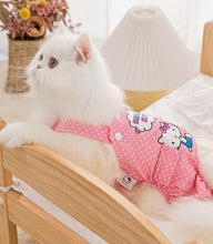Load image into Gallery viewer, NEW Hello Kitty pet dungaree
