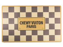 Load image into Gallery viewer, NEW Checker Chewy Vuiton Placemat
