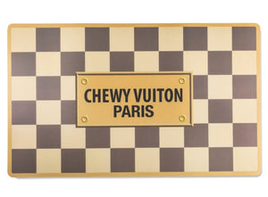 NEW Checker Chewy Vuiton Placemat