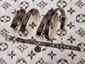 NEW Designer inspired collar and lead set