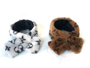 NEW Designer inspired fleece scarf
