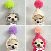 Load image into Gallery viewer, NEW Pom Pom dog hoodie
