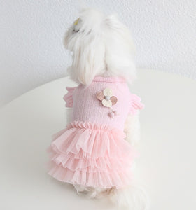 NEW Cute Flower pet dress