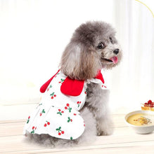 Load image into Gallery viewer, Cherry dog dress - Isle For Dogs
