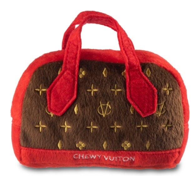 Chewy Vuiton Posh Purse ( Red Trim )