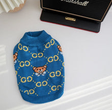 Load image into Gallery viewer, NEW GG Teddy dog jumper
