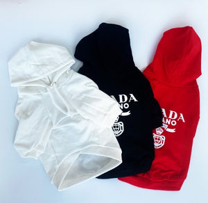 NEW Pawda dog hoodie