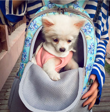 Load image into Gallery viewer, NEW Floral Pet Backpack carrier
