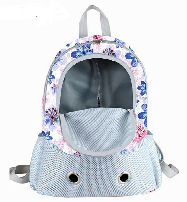NEW Floral Pet Backpack carrier
