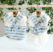 Load image into Gallery viewer, NEW Sailor dog dress
